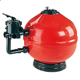 Onderdelen filter Astralpool Vesubio (schroefdraad)